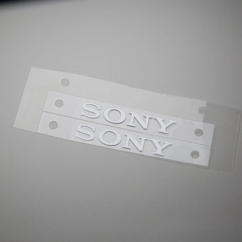 Metal Nickel Label Electroplated Gold Logo